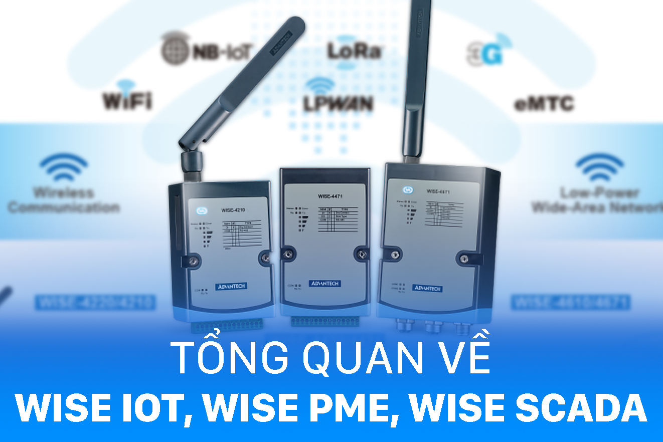 Tổng quan về Wise IoT, Wise PME, Wise SCADA